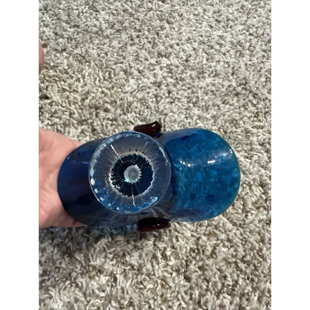 cobalt‎ blue glass vintage